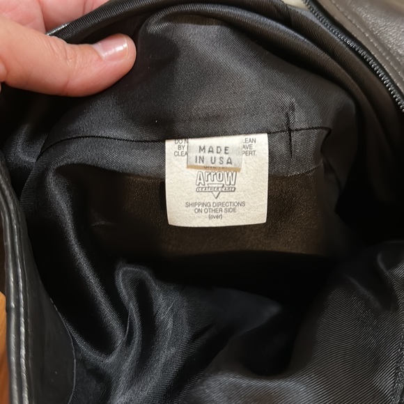 VINTAGE 100% LEATHER PENCIL SKIRT - Picture 6 of 10